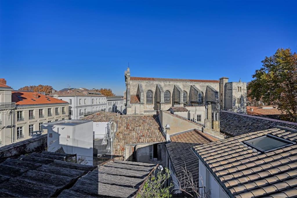 Le Loft Des Papes - 2 Terrasses - Vue Panoramique Sur La Ville - Ac Clim Avignon Luaran gambar